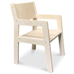 Chaise enfant en bois 4-7 ans | Chaise enfant d'âge préscolaire - naturel
