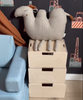 Montessori coffres de rangement chambre d'enfants | Caisses en bois empilables comme marchepied - naturel - toddie.fr