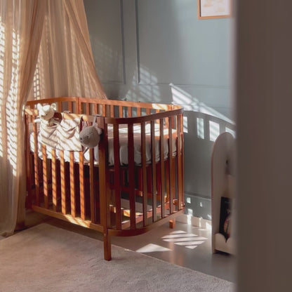 Bibliothèque Bubble Montessori pour chambre d'enfant | 3 étagères - blanc