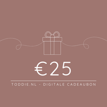 toddie.nl - Digitale Cadeaubon - toddie.nl ®