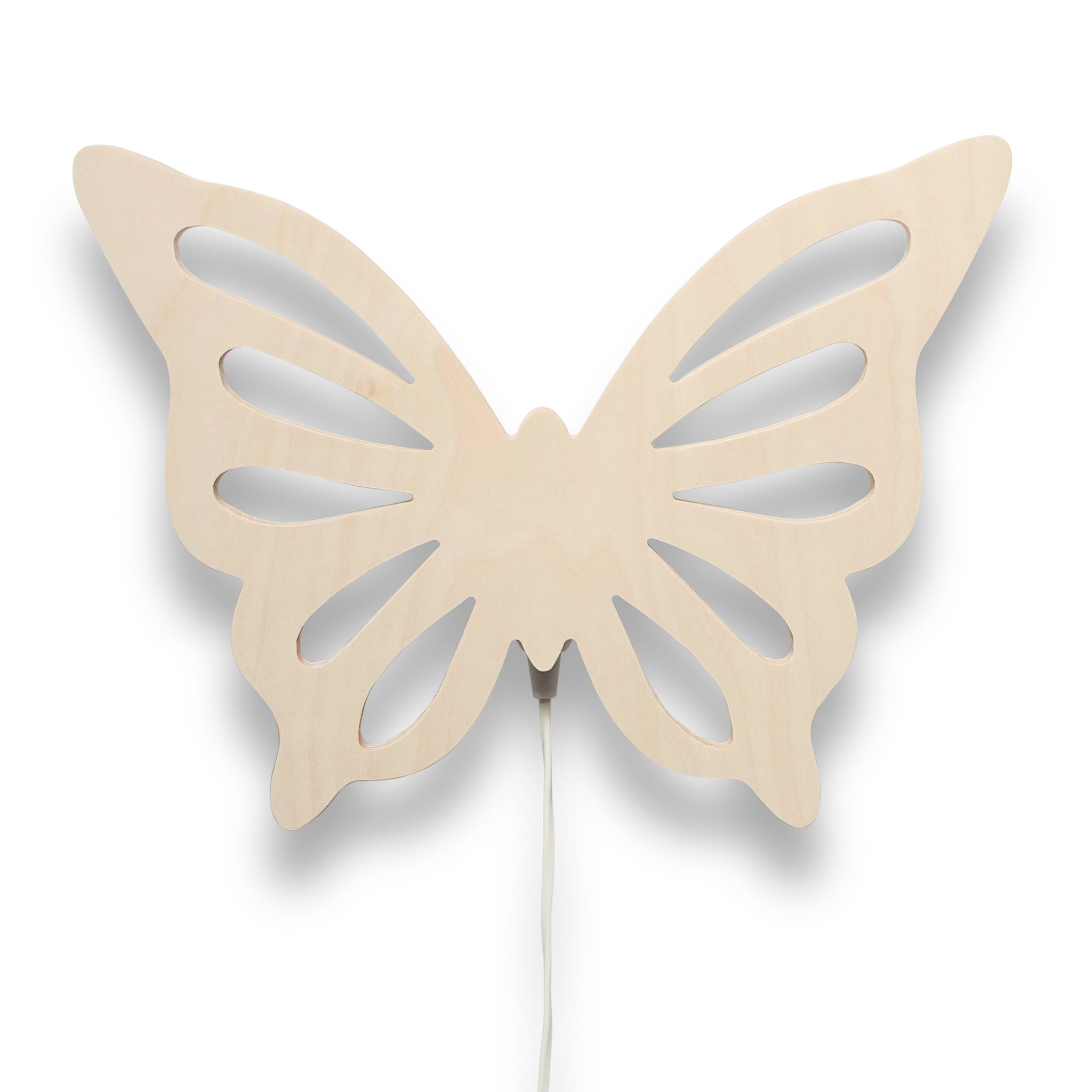 Houten wandlamp kinderkamer | vlinder - toddie.fr