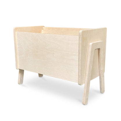Blank houten opbergkist/boekenkist met klep - toddie.nl