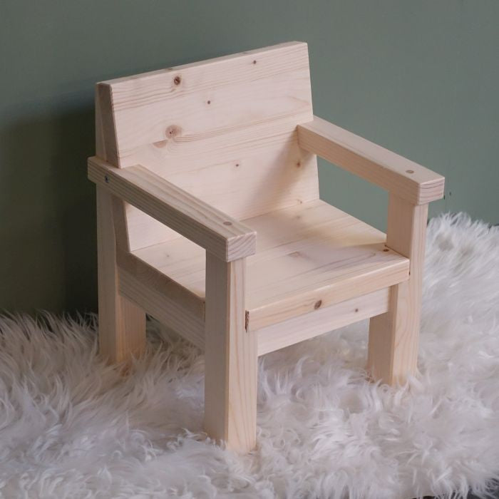 Chaise enfant en bois 1 à 3 ans | Kiddo - toddie.fr