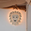 Applique murale en bois chambre d'enfant | Lion - toddie.fr