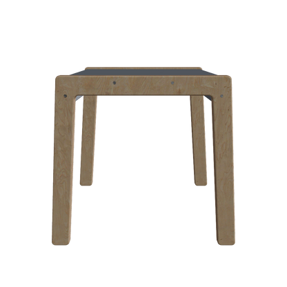 Petite table en bois Skinnie pour enfants de 1 à 4 ans - denim drift