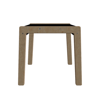 Petite table en bois Skinnie pour enfants de 1 à 4 ans - noire