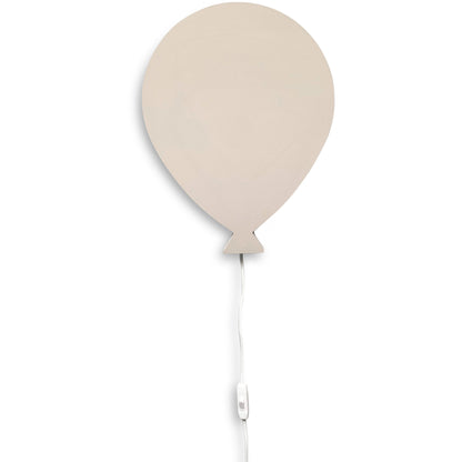 Houten wandlamp kinderkamer | Ballon - Beige - toddie.nl