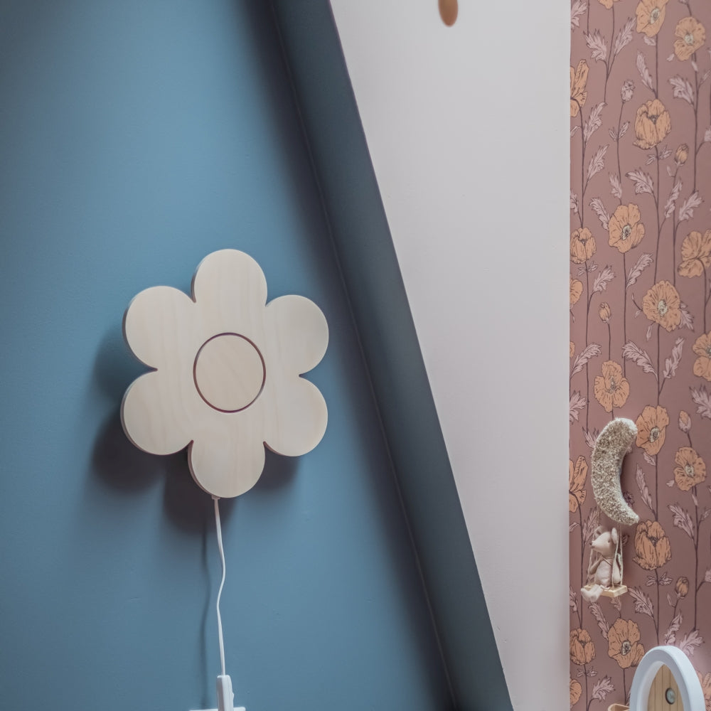 Applique bois pour chambre d'enfant | la fleur - toddie.fr