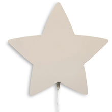 Houten wandlamp kinderkamer | Ster - beige - toddie.nl