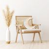 Sierkussen kinderkamer | Maan - mousseline embroidery - toddie.fr